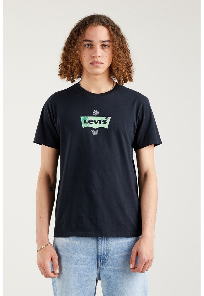 Levi's Памучна тениска с лого - Pepit.bg