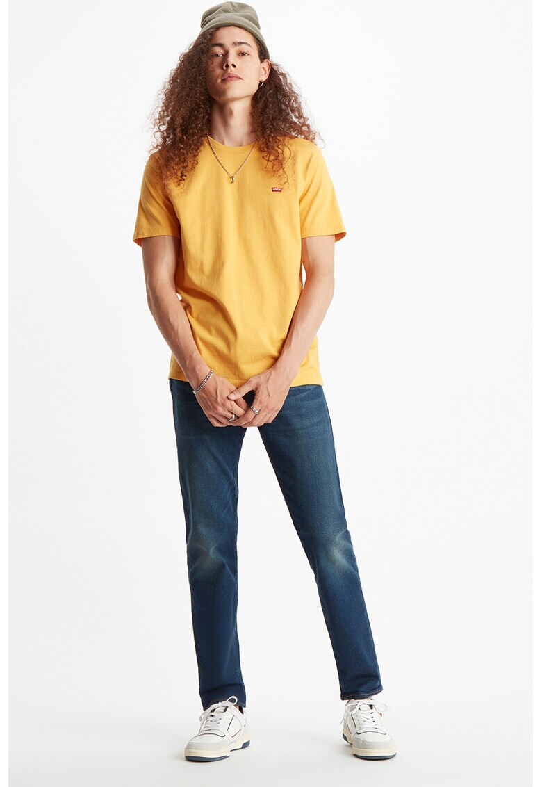 Levi's Тениска с овално деколте и лого Q - Pepit.bg