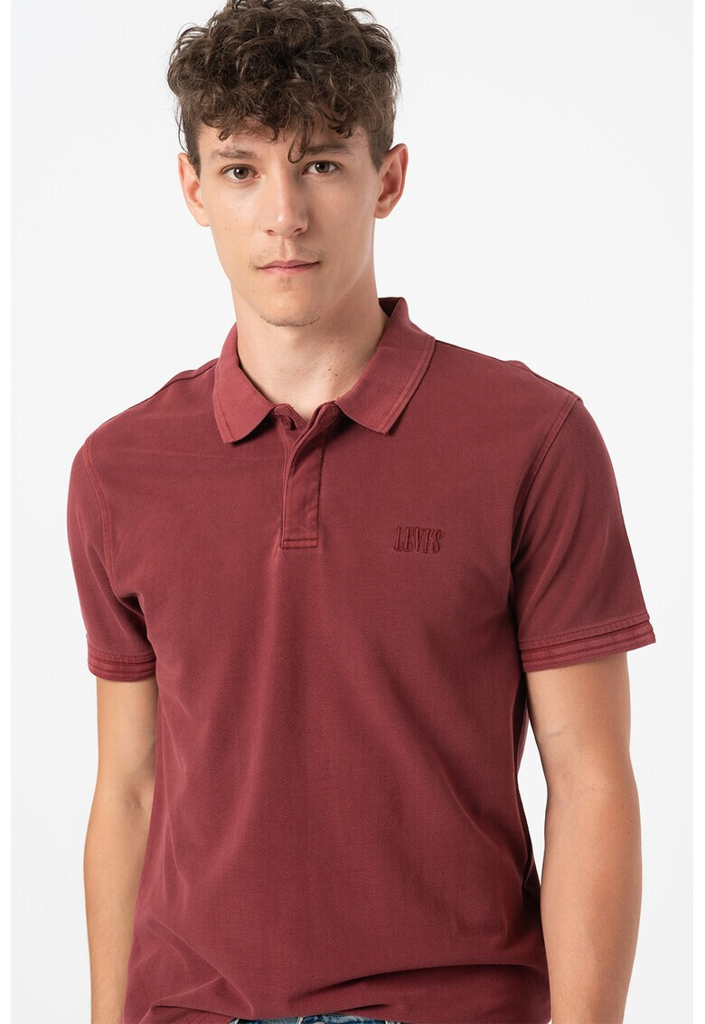 Levi's Тениска с яка с лого - Pepit.bg