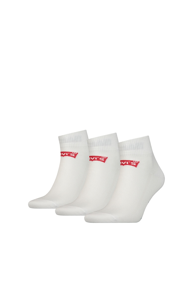 Levi's Унисекс чорапи с лого - 3 чифта - Pepit.bg