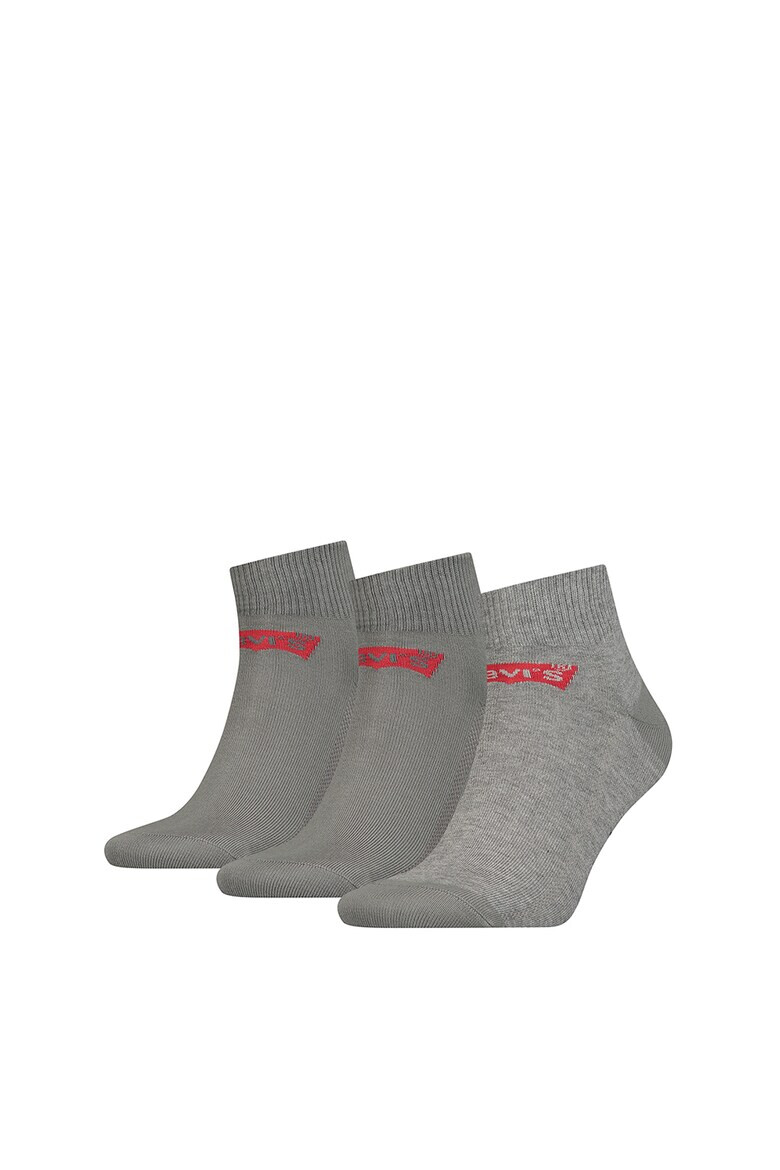 Levi's Унисекс чорапи с лого - 3 чифта - Pepit.bg