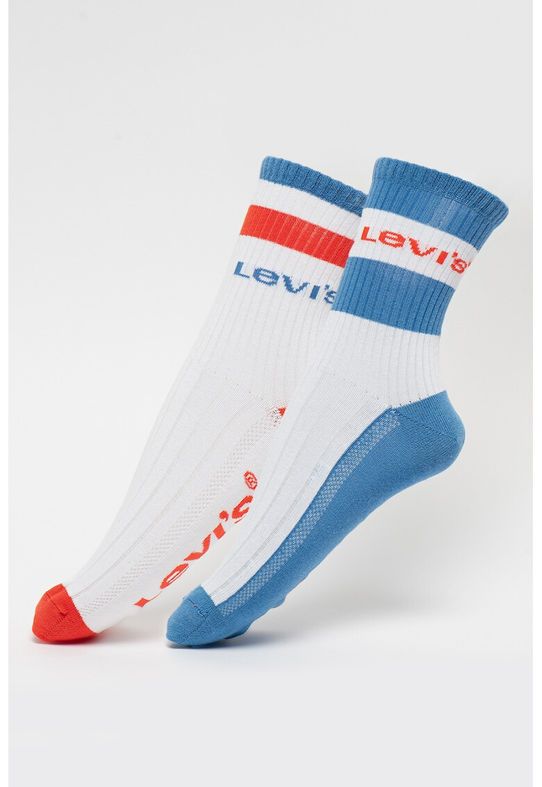 Levi's Унисекс чорапи с памук - 2 чифта - Pepit.bg
