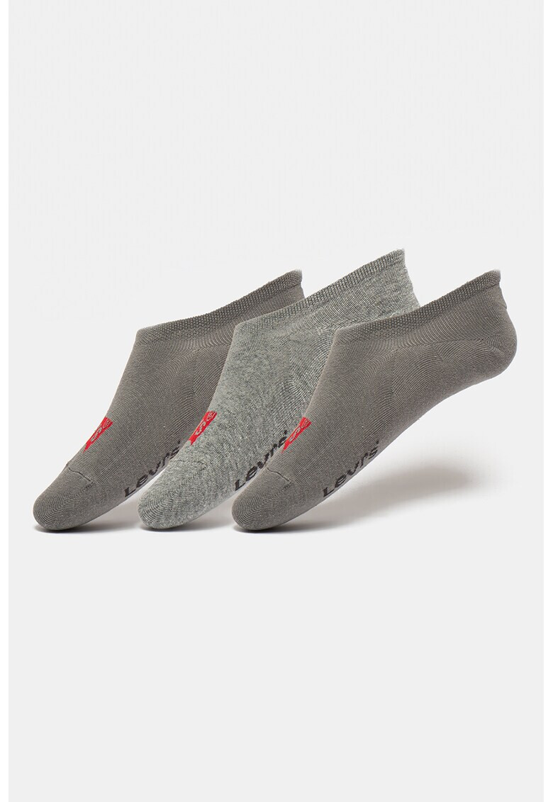 Levi's Унисекс изрязани чорапи - 3 чифта - Pepit.bg