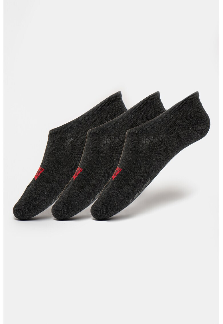Levi's Унисекс изрязани чорапи - 3 чифта - Pepit.bg
