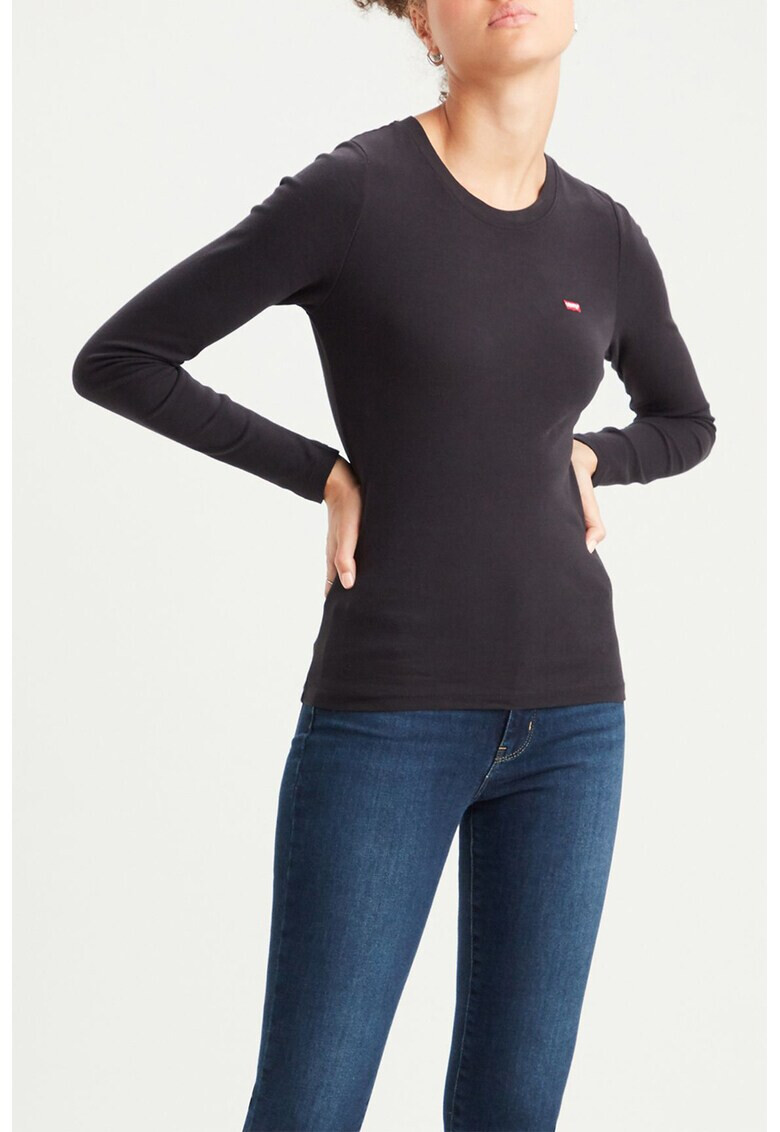 Levi's Вталена блуза с памук - Pepit.bg