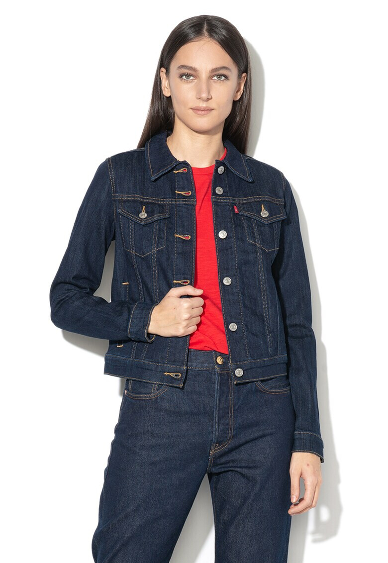 Levi's Яке от деним с джоб отпред - Pepit.bg