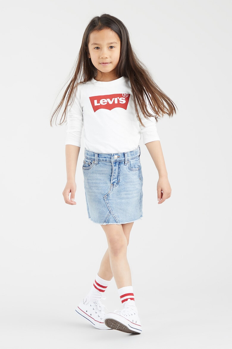 Levi's Блуза с овално деколте и лого - Pepit.bg