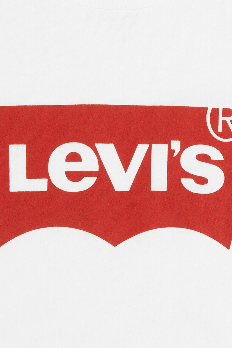 Levi's Памучна блуза с лого - Pepit.bg