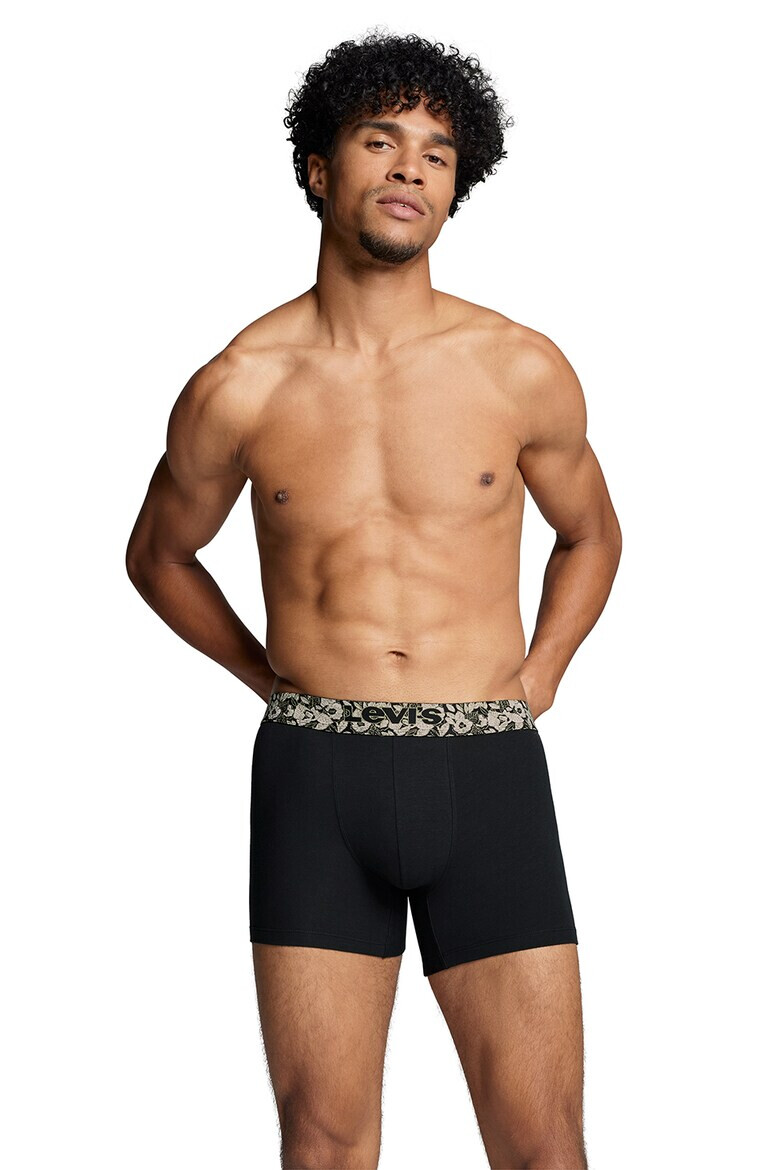 Levi's Боксерки с контрастна талия - 2 чифта - Pepit.bg
