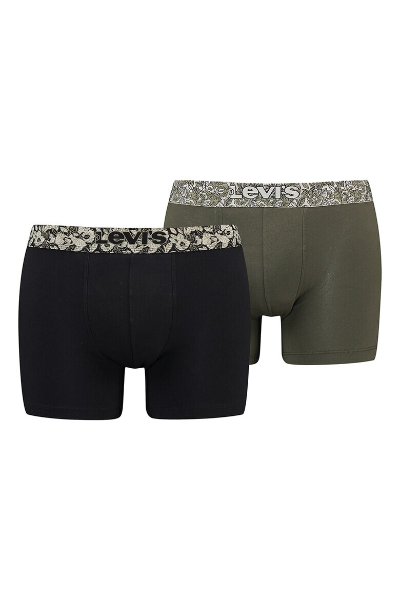 Levi's Боксерки с контрастна талия - 2 чифта - Pepit.bg