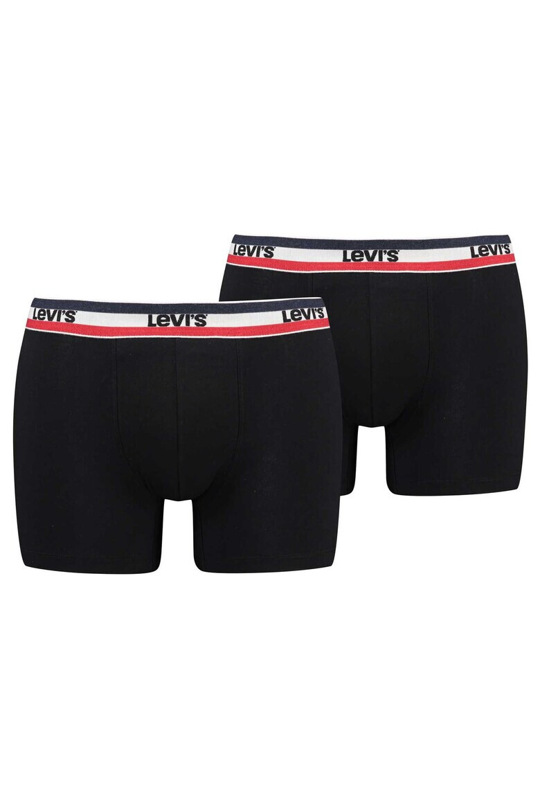 Levis Боксерки с лого - 4 чифта - Черен - Pepit.bg