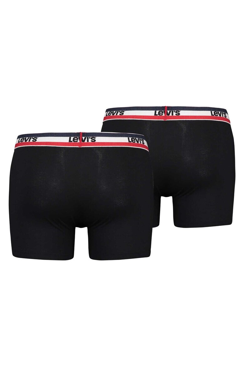 Levis Боксерки с лого - 4 чифта - Черен - Pepit.bg