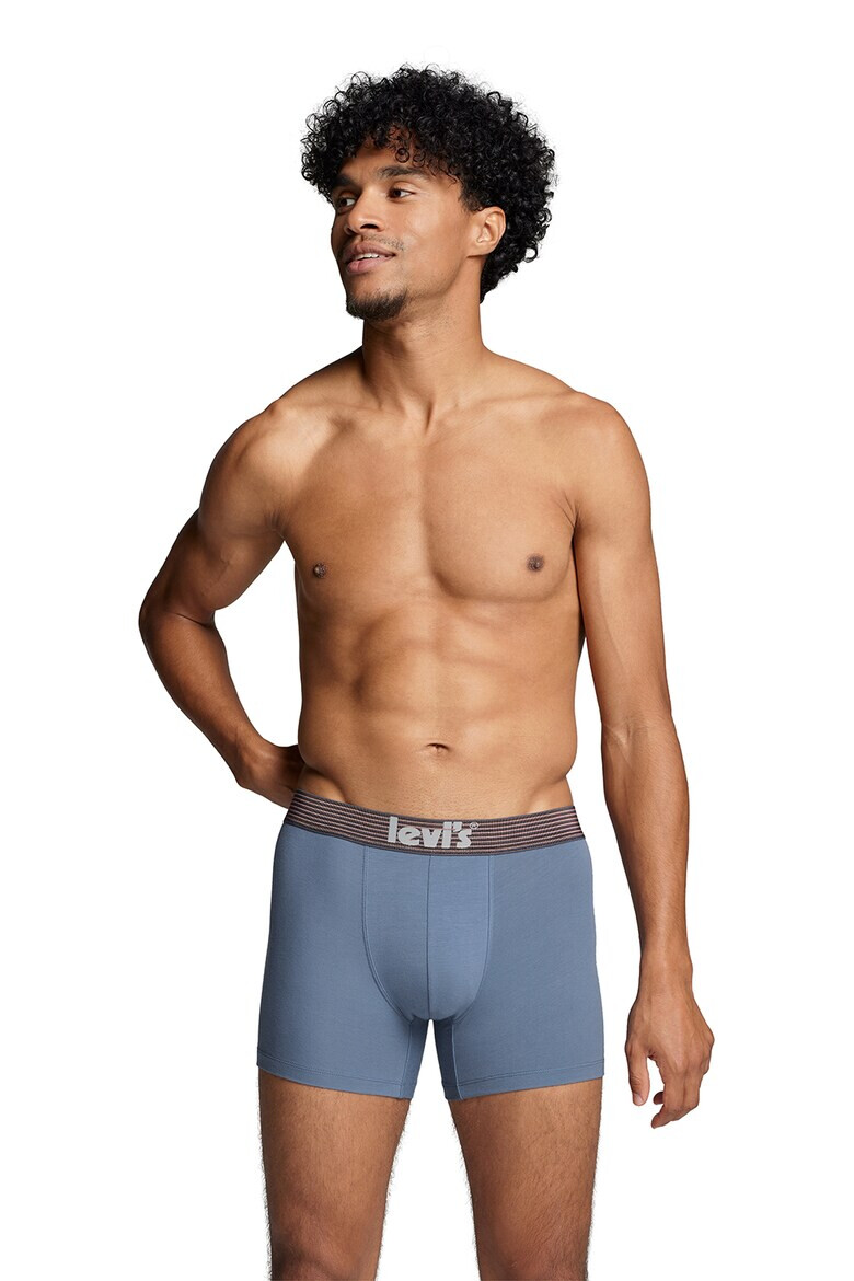 Levi's Боксерки с лого на талията - 2 чифта - Pepit.bg