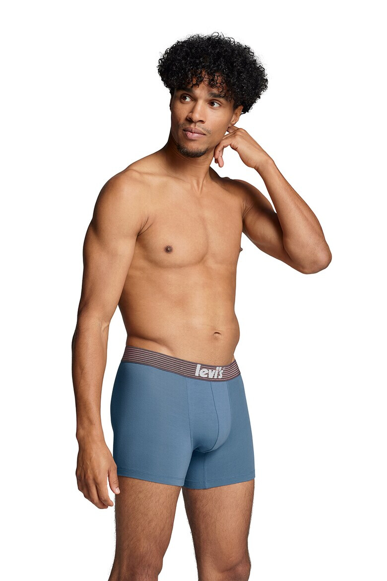 Levi's Боксерки с лого на талията - 2 чифта - Pepit.bg