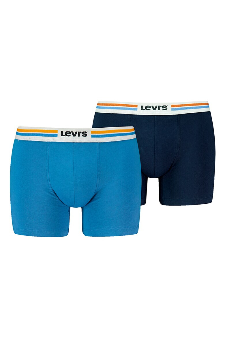 Levi's Боксерки с райе на талията - 2 чифта - Pepit.bg