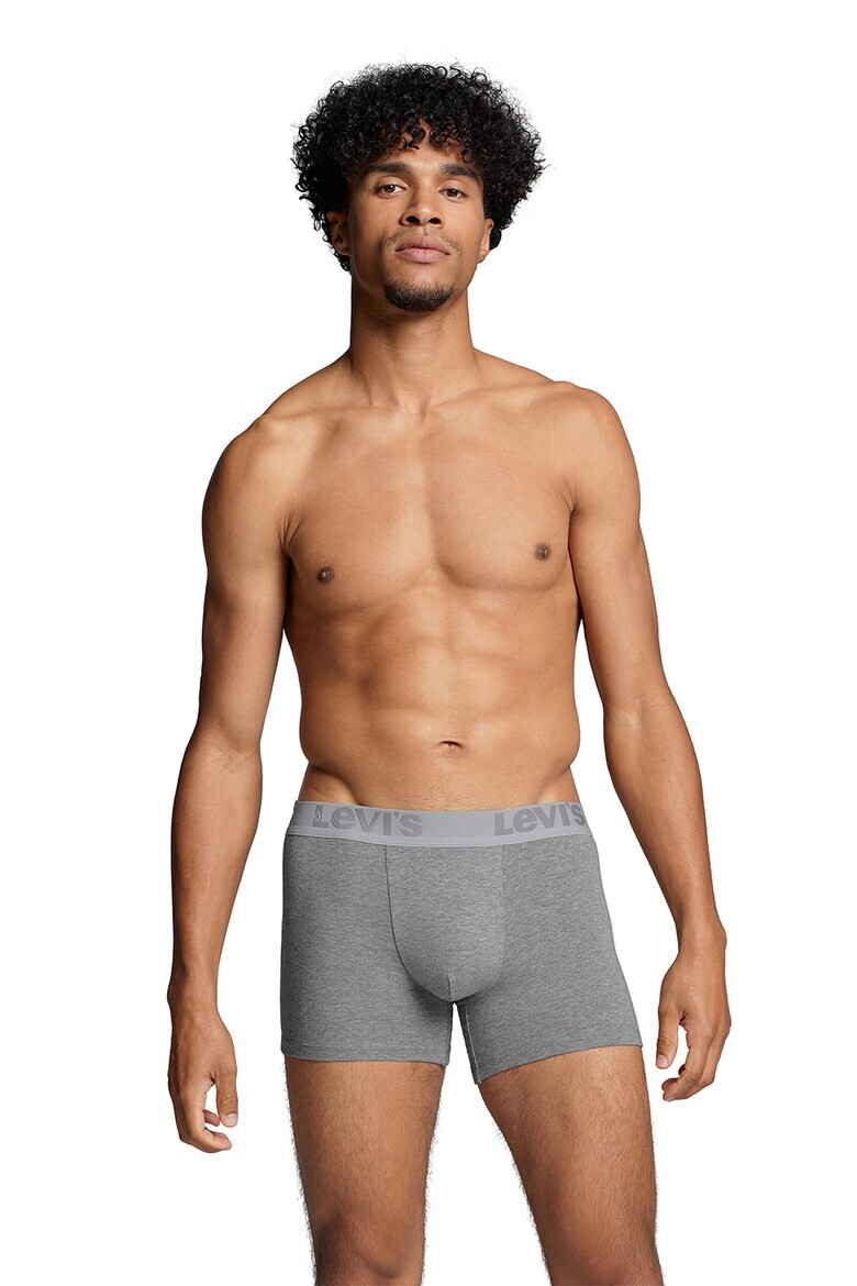 Levi's Боксерки с лого на талията - 3 чифта - Pepit.bg