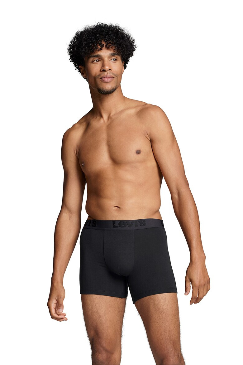 Levi's Боксерки с лого на талията - 3 чифта - Pepit.bg