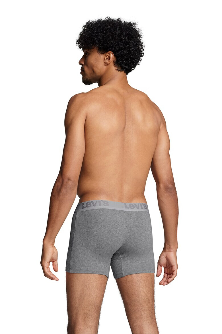 Levi's Боксерки с лого на талията - 3 чифта - Pepit.bg