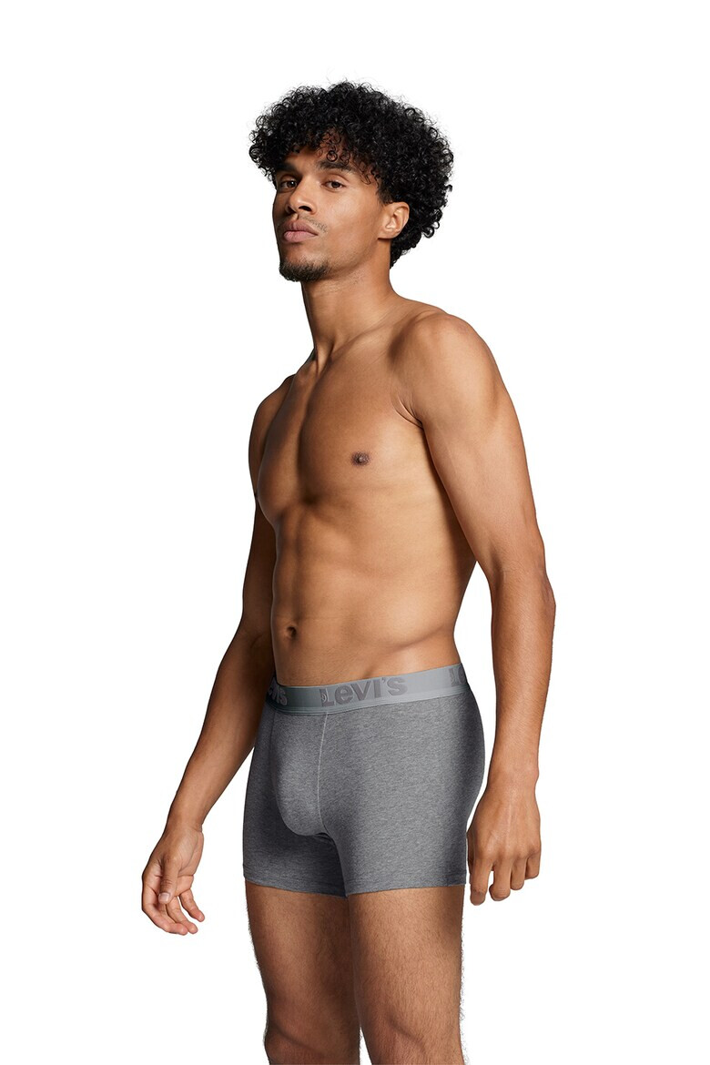 Levi's Боксерки с лого на талията - 3 чифта - Pepit.bg