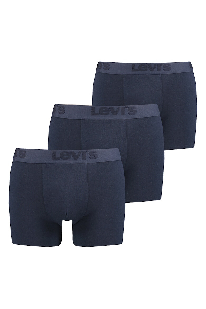 Levis Боксерки с лого на талията - 3 чифта - Pepit.bg