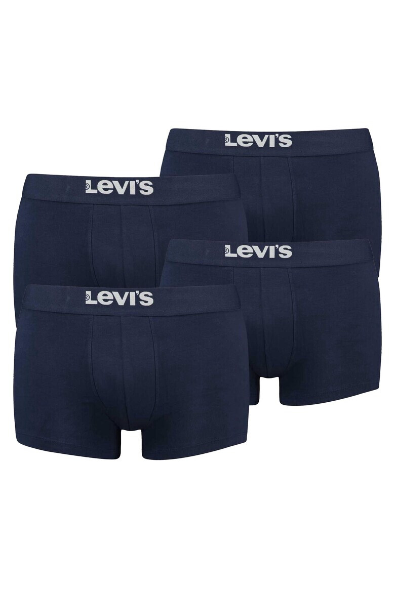 Levis Боксерки с лого на талията - 4 чифта - Син - Pepit.bg