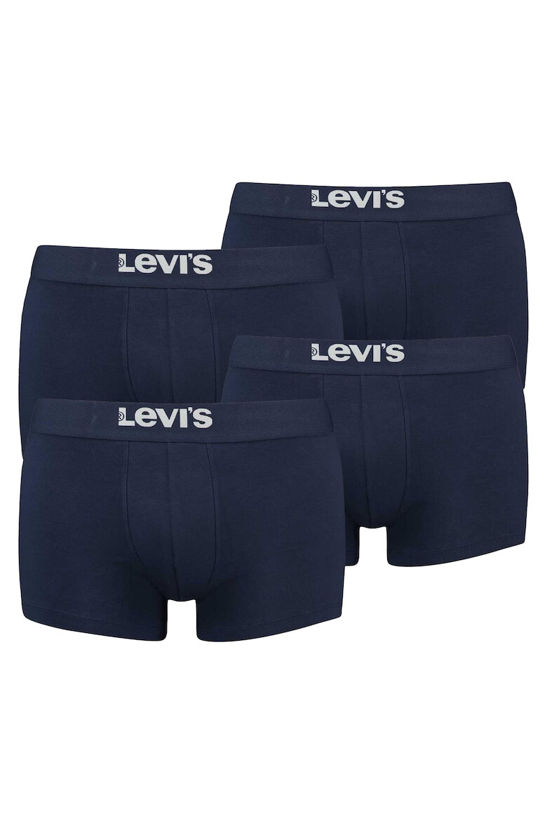 Levis Боксерки с лого на талията - 4 чифта - Син - Pepit.bg