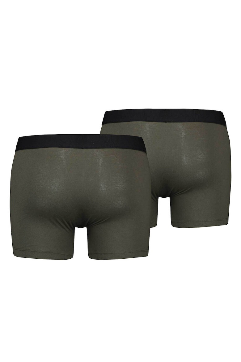 Levis Боксерки с лого на талията - 4 чифта - Каки - Pepit.bg