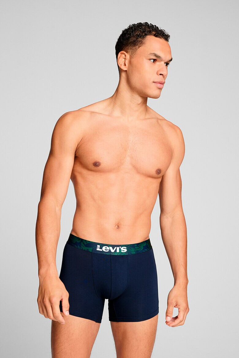 Levis Боксерки с памук и лого - 2 чифта - Pepit.bg