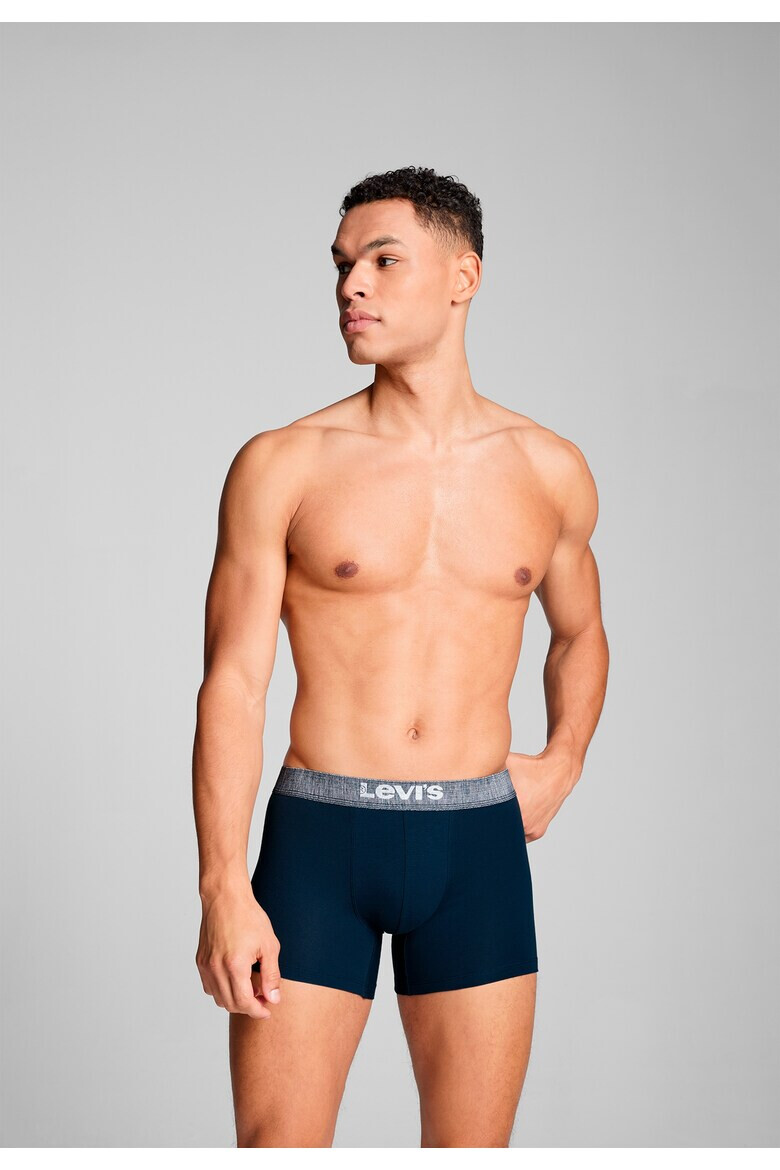 Levis Боксерки с памук и лого - 3 чифта - Pepit.bg