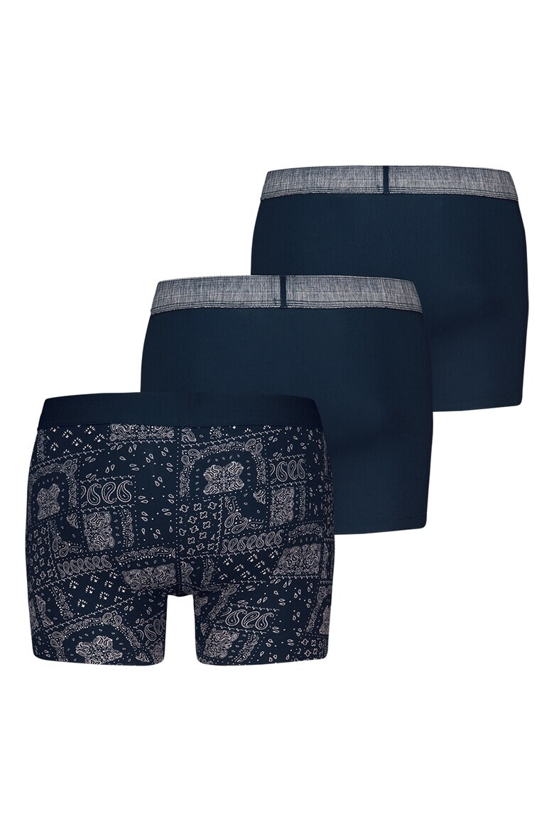 Levis Боксерки с памук и лого - 3 чифта - Pepit.bg