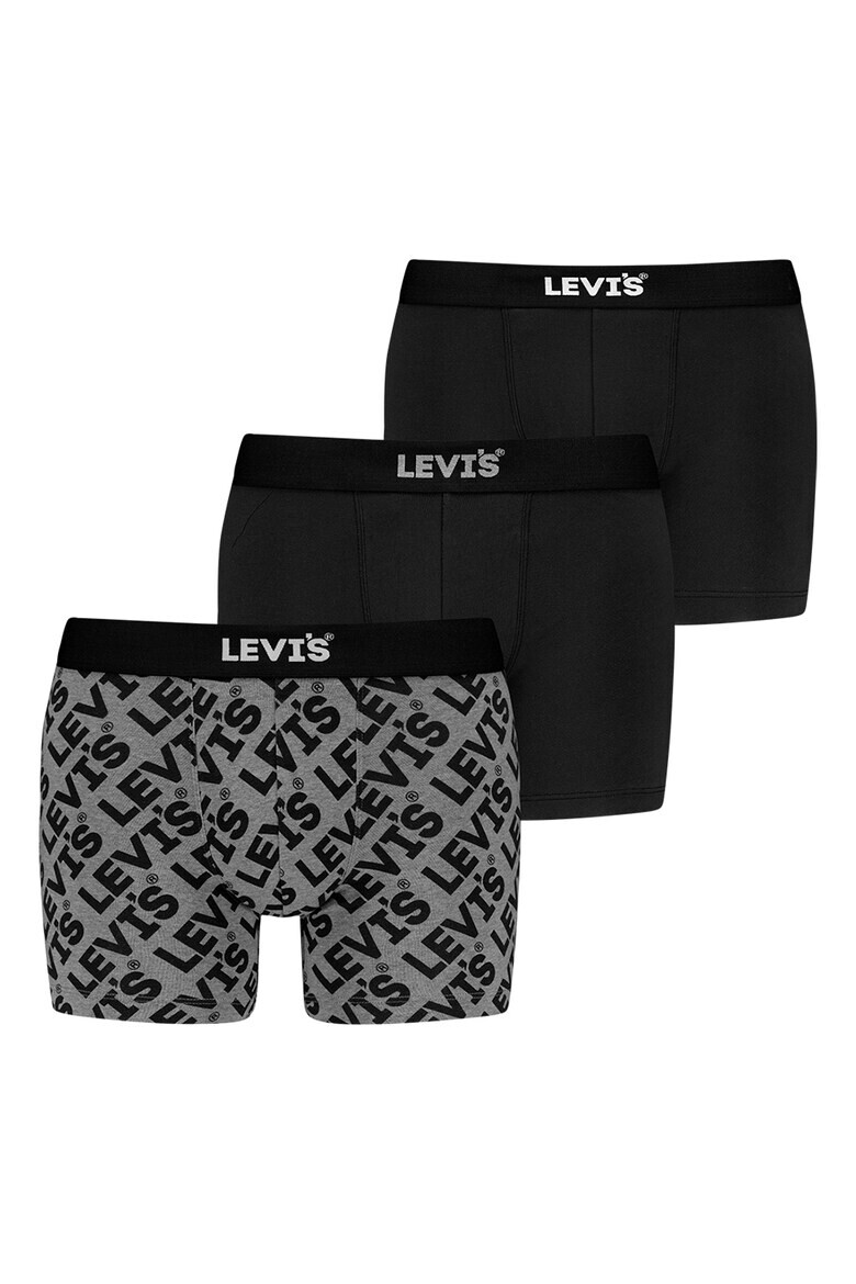 Levis Боксерки с принт - 3 чифта - Pepit.bg