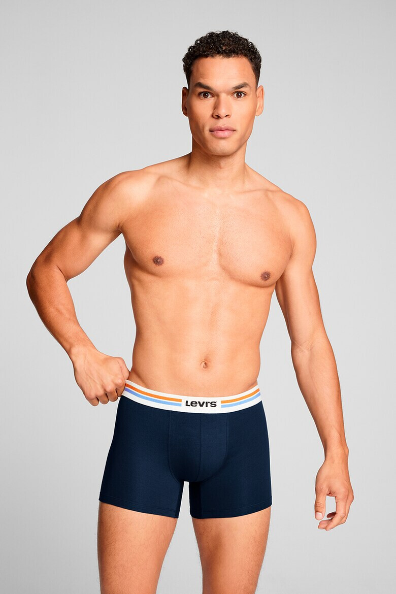 Levi's Боксерки с райе на талията - 2 чифта - Pepit.bg