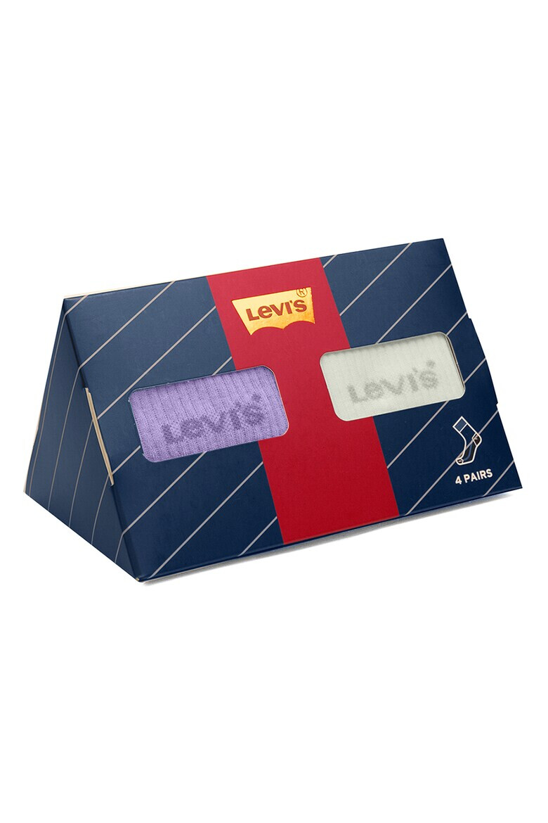 Levis Чорапи в цветен блок - 4 чифта - Pepit.bg
