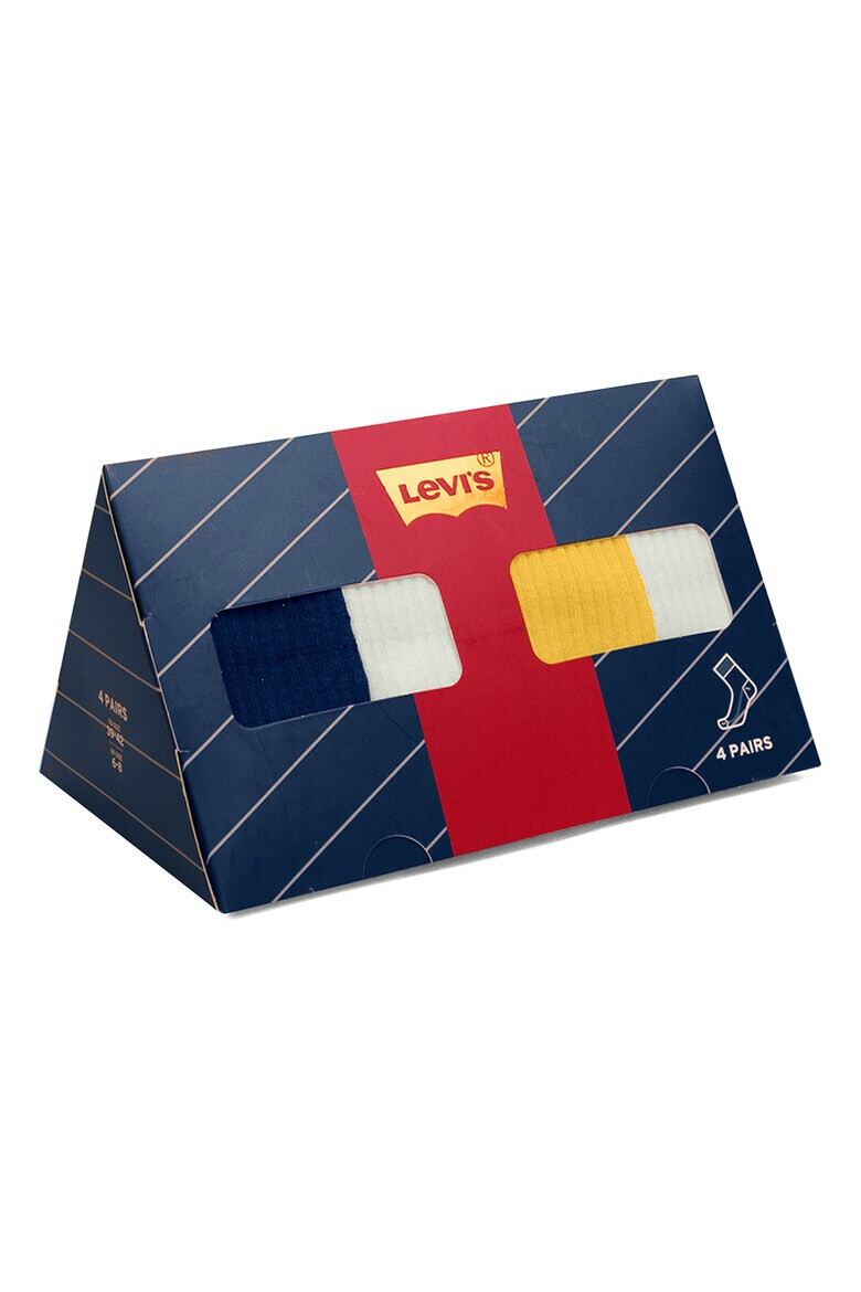 Levis Чорапи в цветен блок - 4 чифта - Pepit.bg