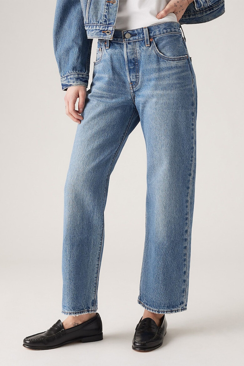 Levis Дънки 501® 90's над глезена - Светлосин - Pepit.bg