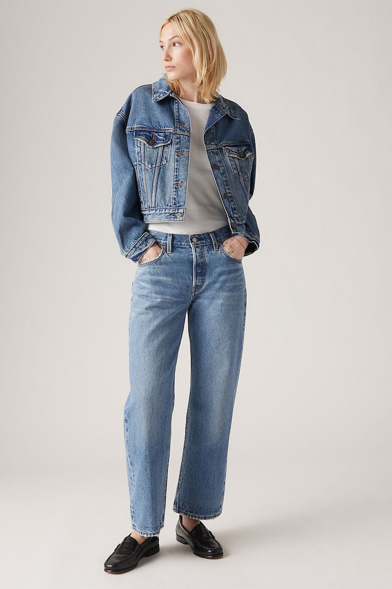 Levis Дънки 501® 90's над глезена - Светлосин - Pepit.bg