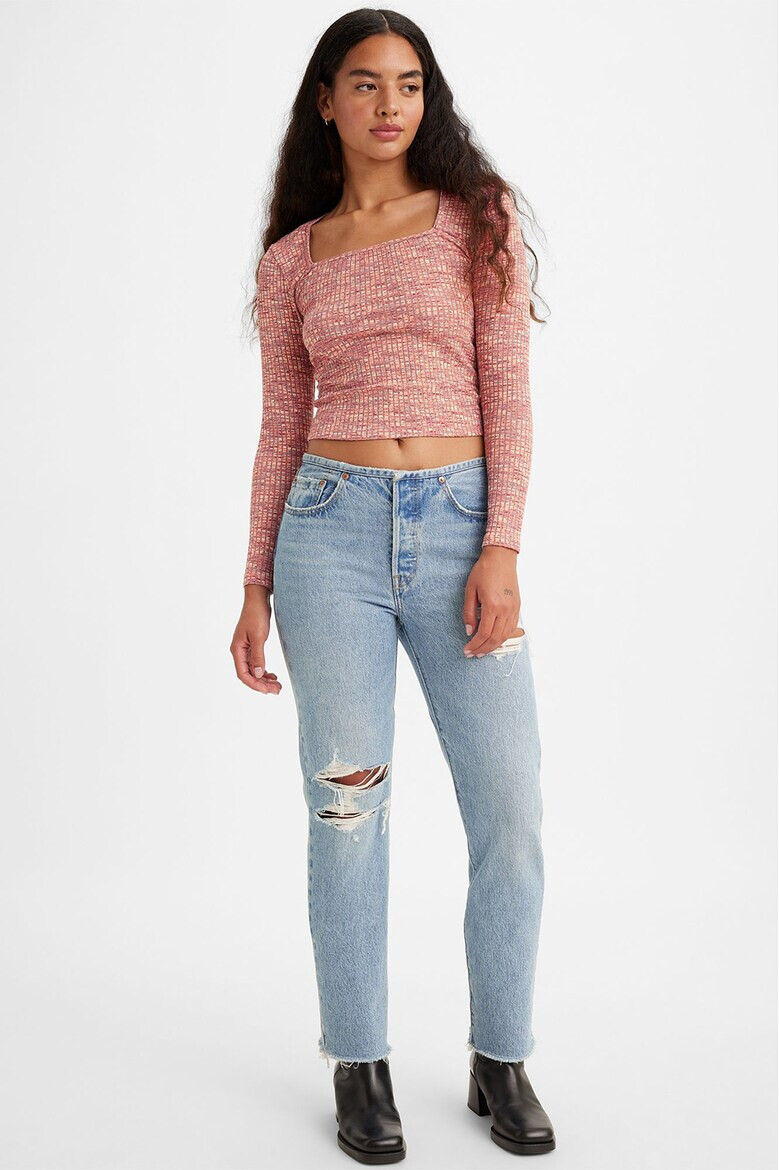 Levis Дънки 501 с протрити зони - Pepit.bg