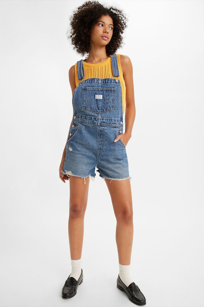 Levi's Дънков къс гащеризон - Pepit.bg