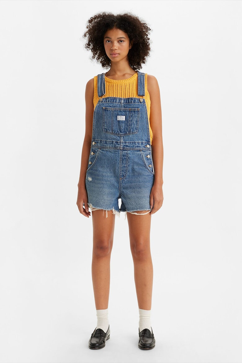 Levi's Дънков къс гащеризон - Pepit.bg