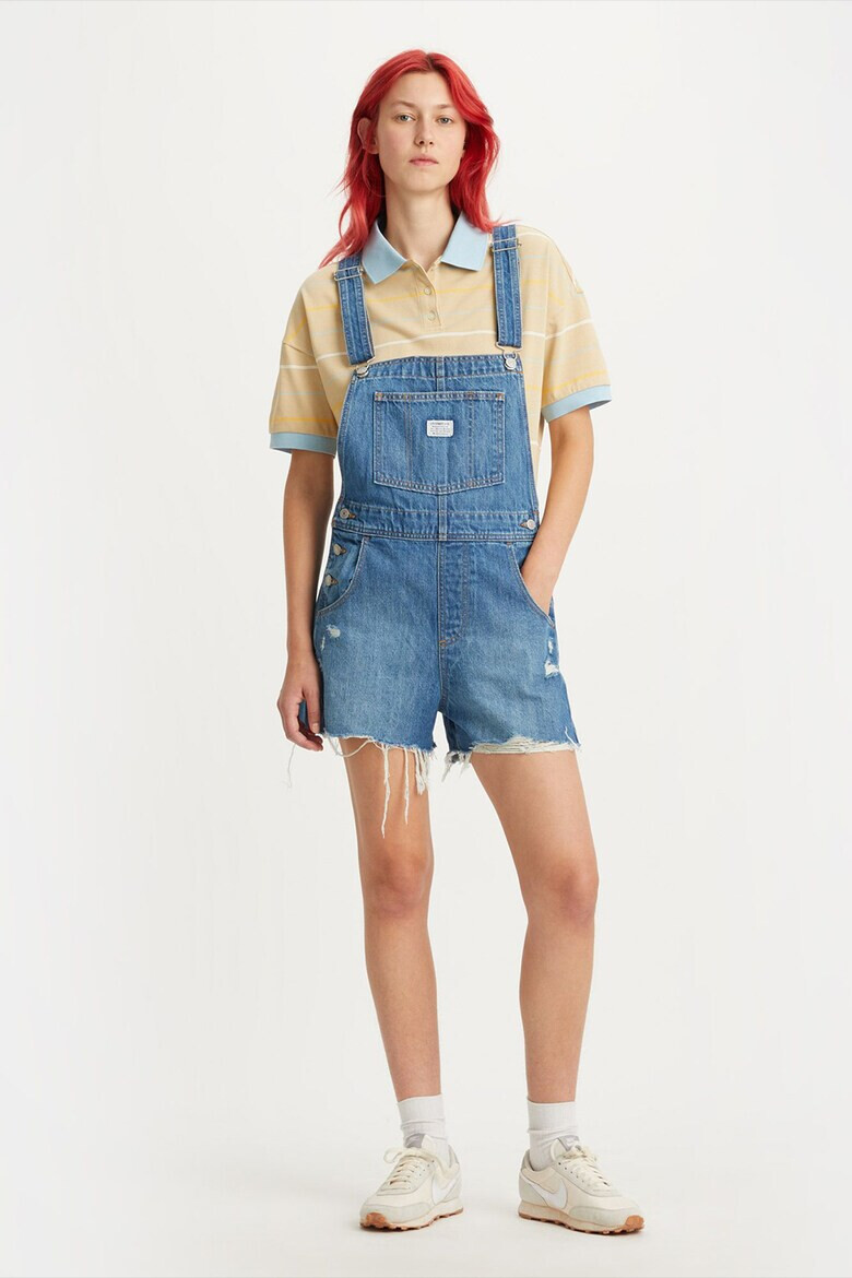 Levi's Дънков къс гащеризон - Pepit.bg