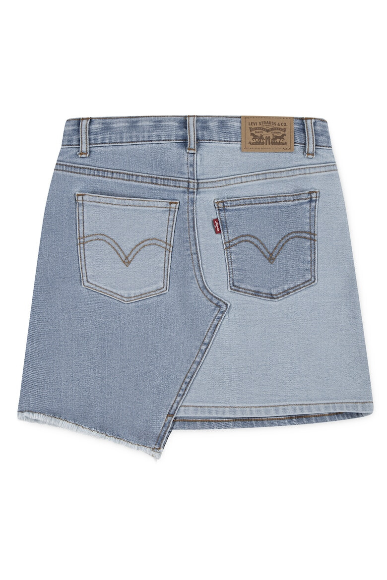 Levis Дънкова пола с асиметричен подгъв - Pepit.bg