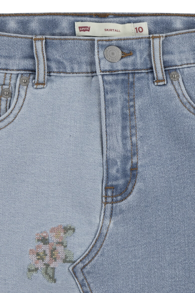 Levi's Дънкова пола с асиметричен подгъв - Pepit.bg