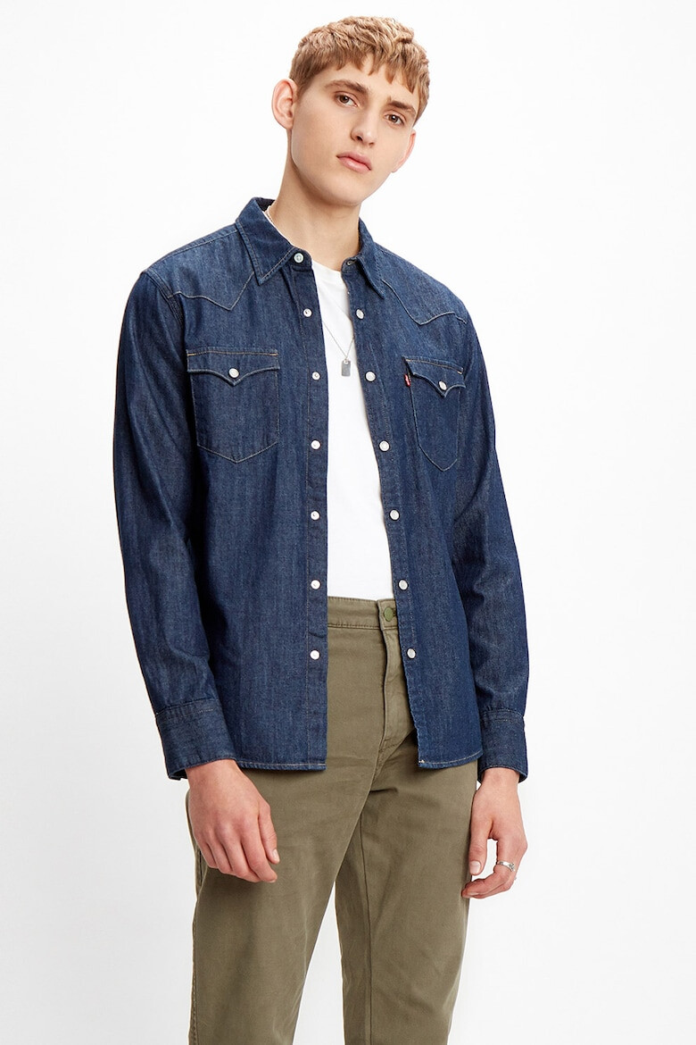 Levis Дънкова риза Barstow Western - Тъмносин - Pepit.bg