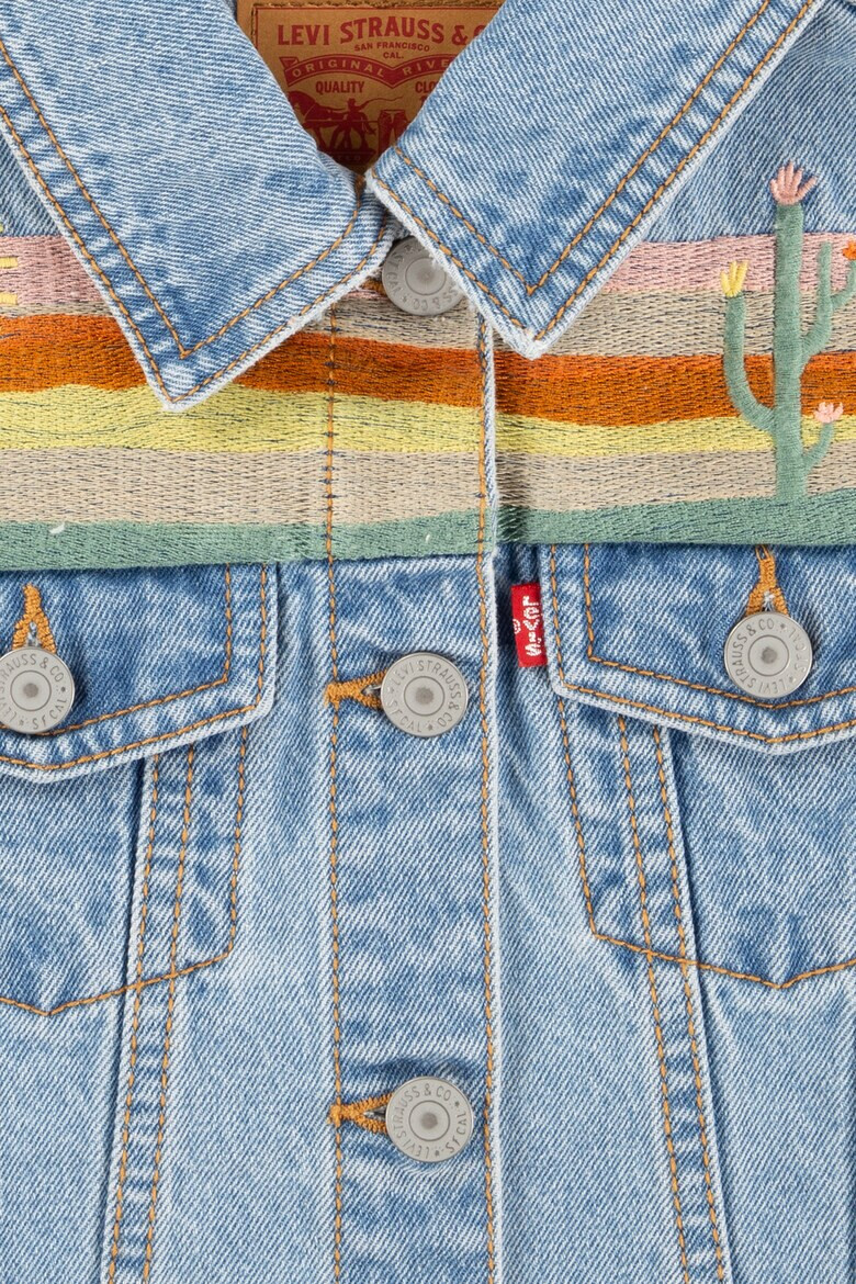 Levis Дънково яке с райе - Pepit.bg