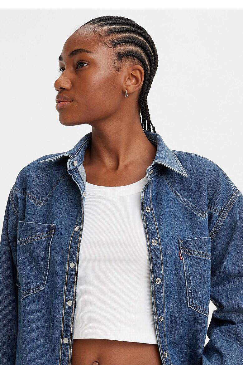 Levis Двулицева риза от деним Donovan - Pepit.bg