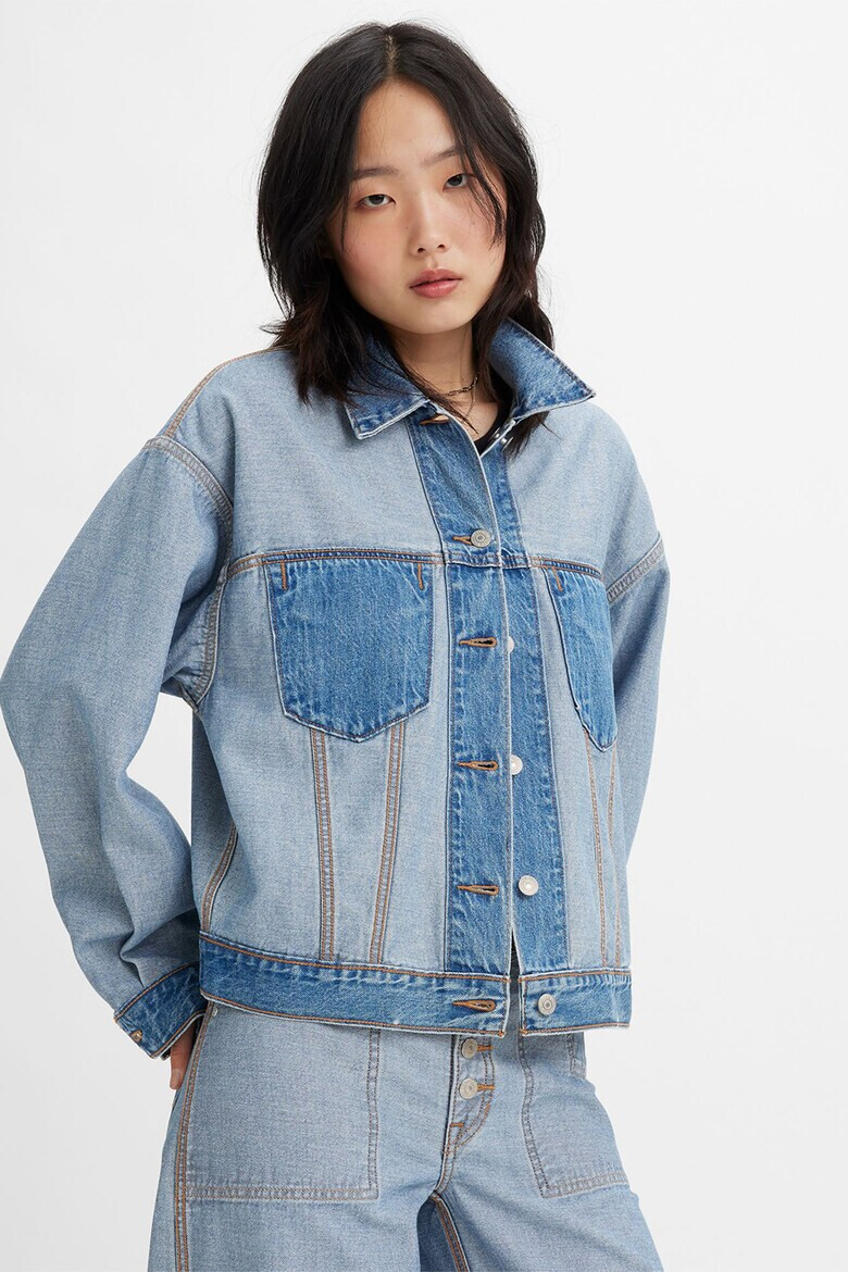 Levis Двулицево свободно яке от деним - Pepit.bg