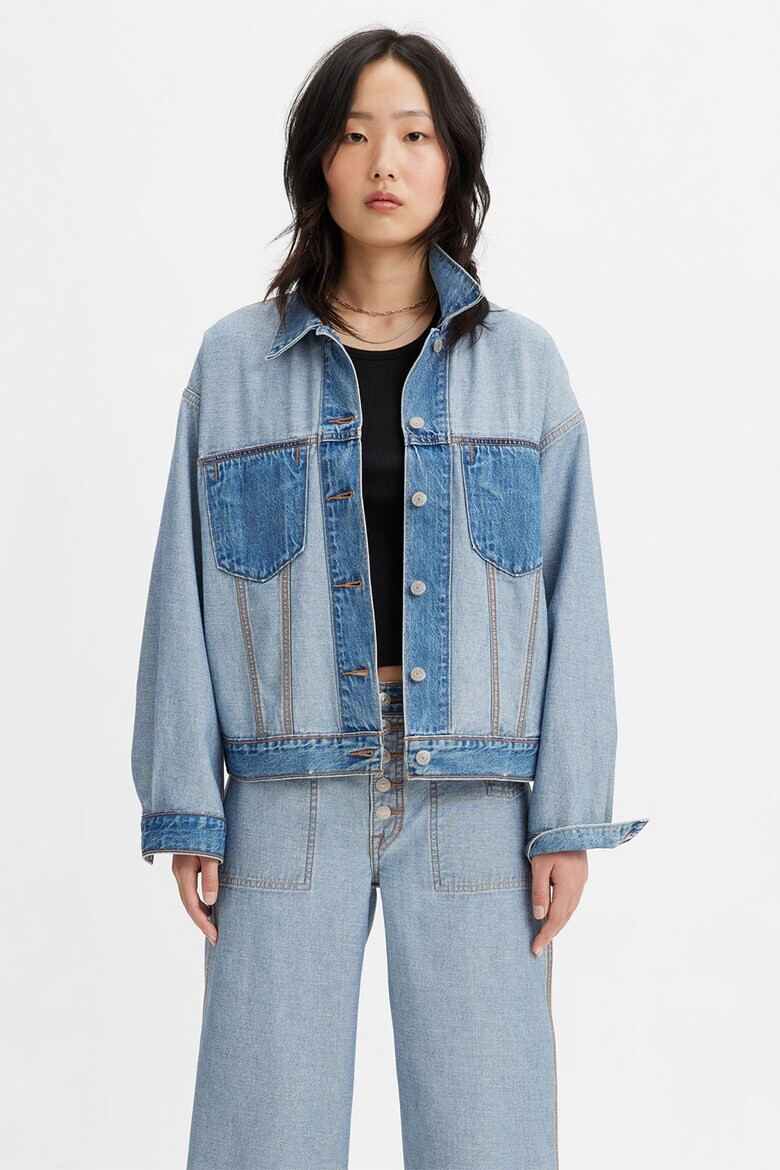 Levis Двулицево свободно яке от деним - Pepit.bg
