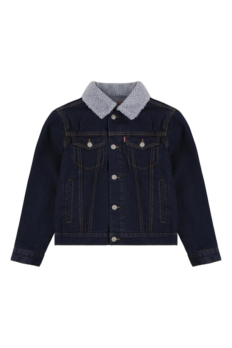 Levi's Яке от деним с плюшена яка - Pepit.bg