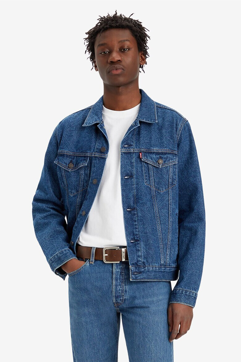 Levis Яке от деним с принт и джоб - Pepit.bg