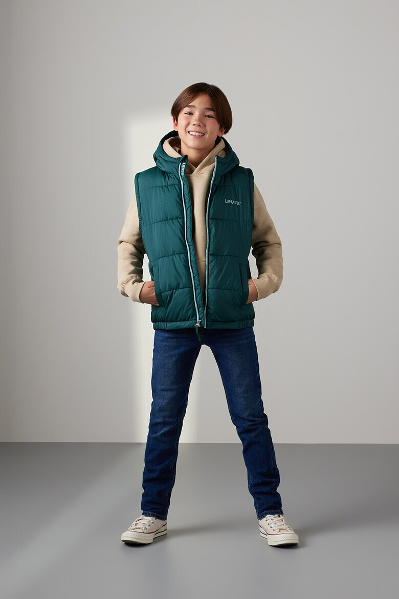 Levis Капитониран елек с качулка - Pepit.bg